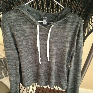 Cropped hoodie